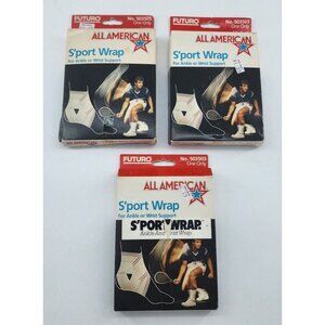 Vintage 1984 Futuro All American Wrist / Ankle Sport Wrap Size Medium/Large